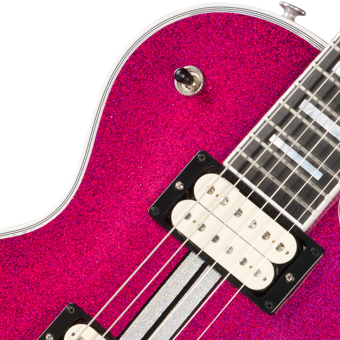 Gibson Mod™ Collection 1968 Les Paul Custom Reissue, Strawberry Pop Electric Guitar Gibson Mod™ Collection