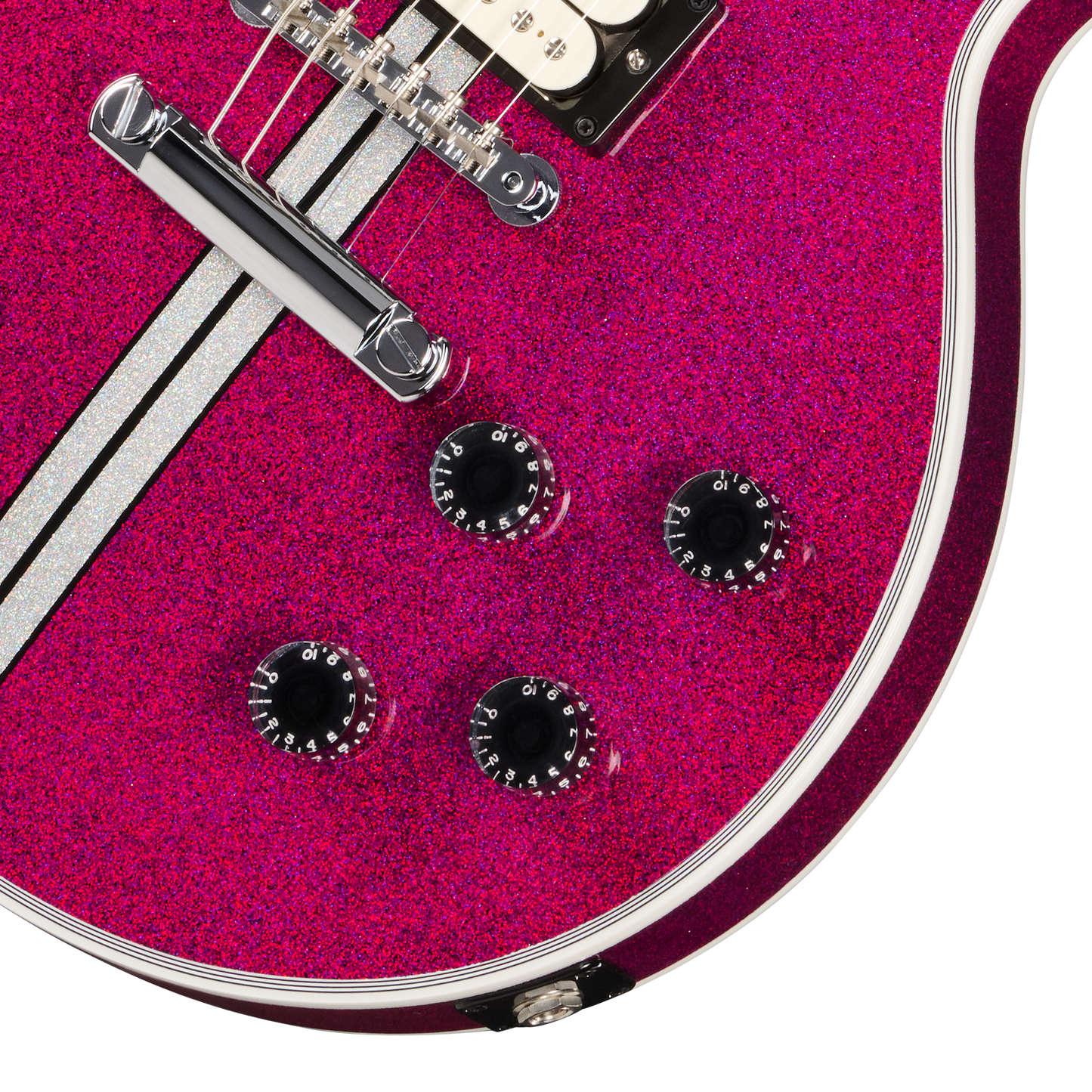 Gibson Mod™ Collection 1968 Les Paul Custom Reissue, Strawberry Pop Electric Guitar Gibson Mod™ Collection