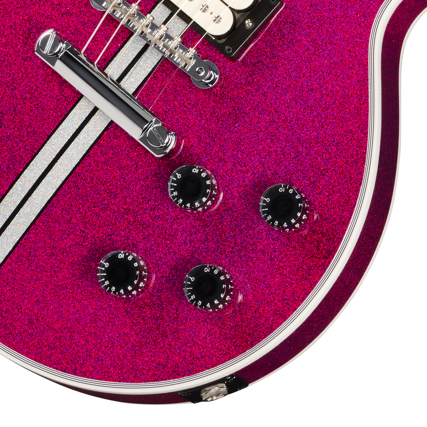 Gibson Mod™ Collection 1968 Les Paul Custom Reissue, Strawberry Pop Electric Guitar Gibson Mod™ Collection