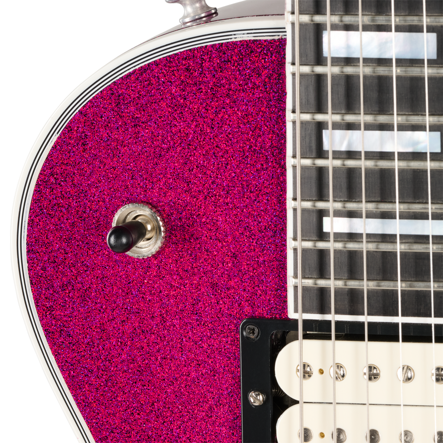 Gibson Mod™ Collection 1968 Les Paul Custom Reissue, Strawberry Pop Electric Guitar Gibson Mod™ Collection