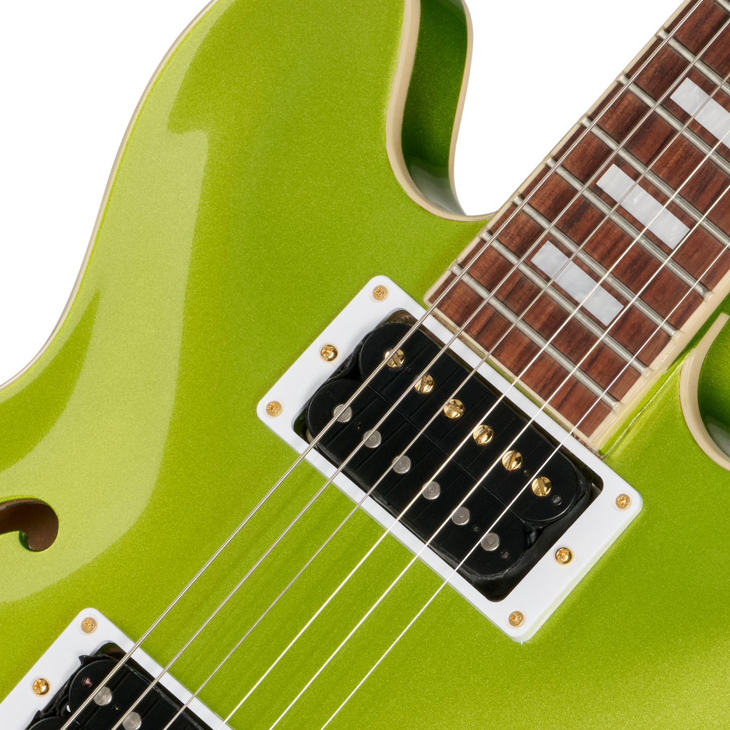 Gibson Mod™ Collection ES-339 Figured, Hoppin Poppin Green Electric Guitar Gibson Mod™ Collection