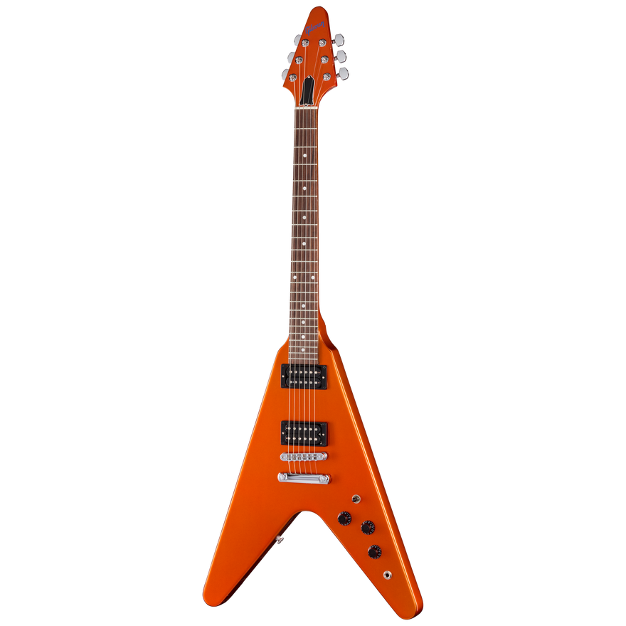 Gibson Mod™ Collection Flying V 80s, Scorched Orange Electric Guitar Gibson Mod™ Collection