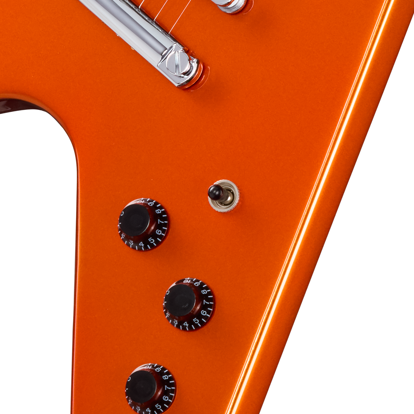 Gibson Mod™ Collection Flying V 80s, Scorched Orange Electric Guitar Gibson Mod™ Collection