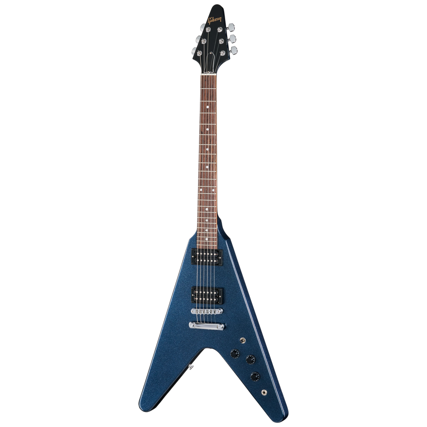 Gibson Mod™ Collection Flying V 80s, Midnight New Moon Electric Guitar Gibson Mod™ Collection