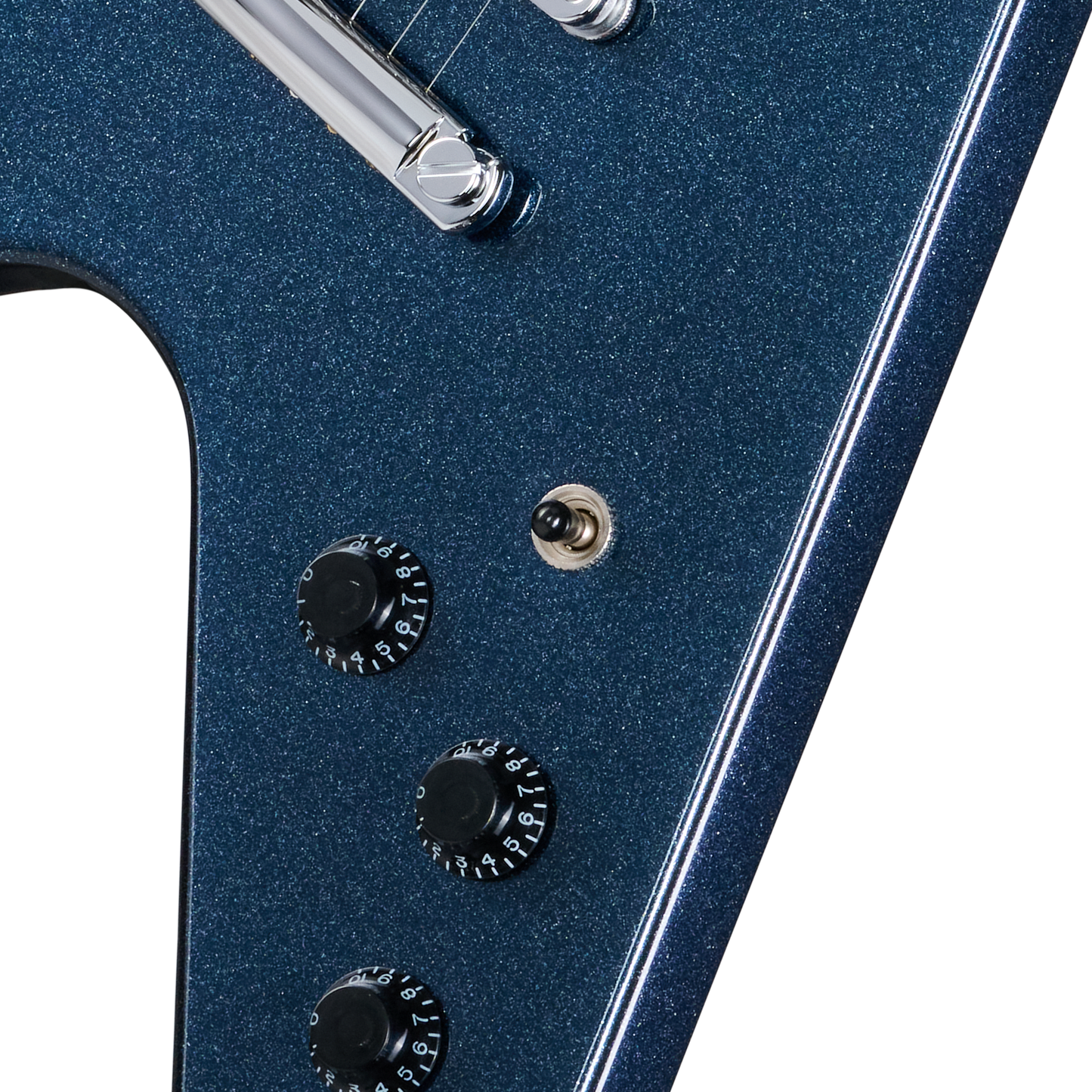 Gibson Mod™ Collection Flying V 80s, Midnight New Moon Electric Guitar Gibson Mod™ Collection