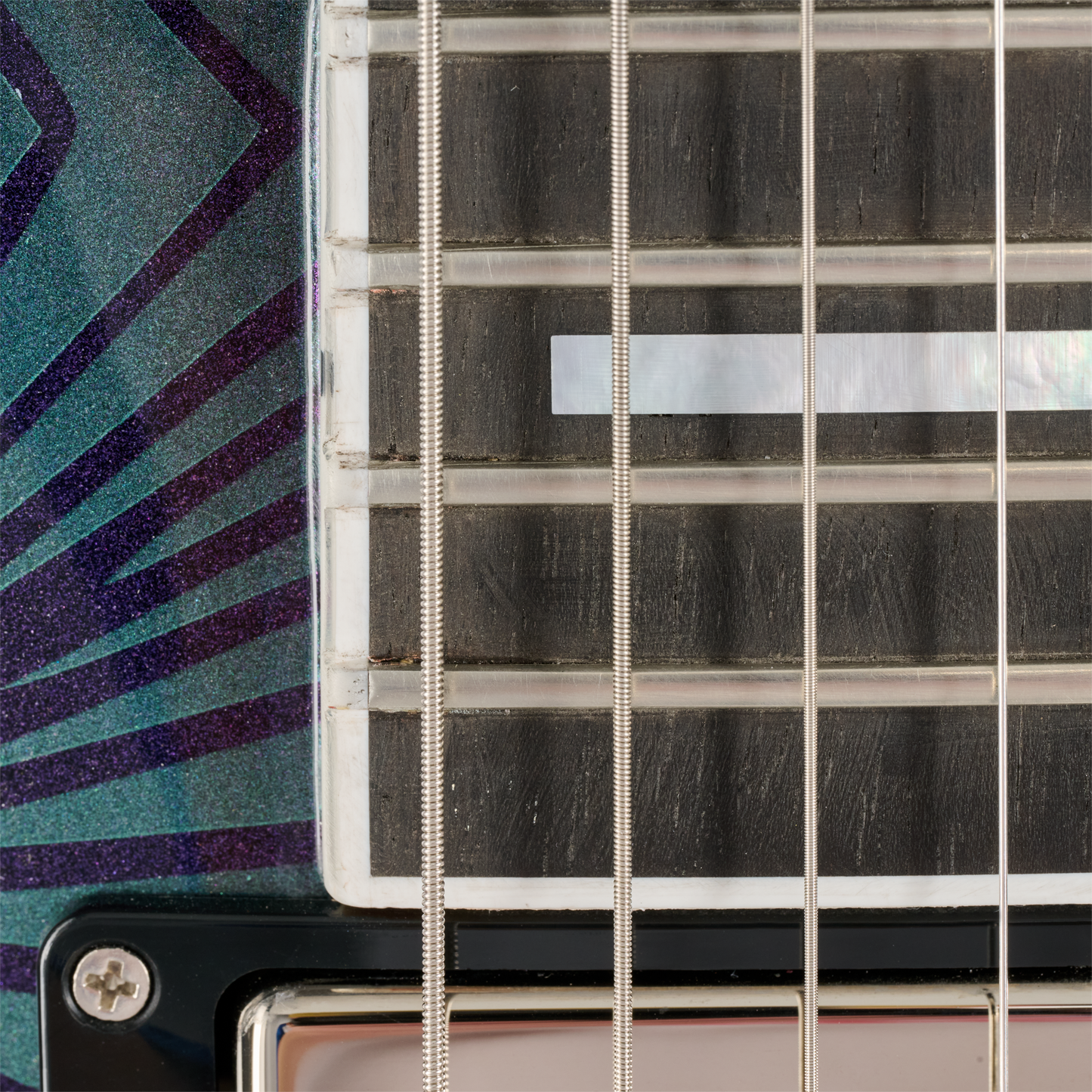 Gibson Mod™ Collection Les Paul Custom 70s, Fractal Spider Web Electric Guitar Gibson Mod™ Collection