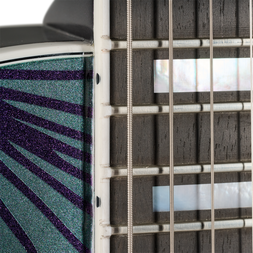 Gibson Mod™ Collection Les Paul Custom 70s, Fractal Spider Web Electric Guitar Gibson Mod™ Collection