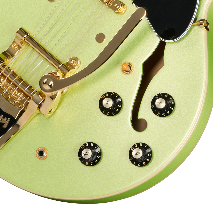 Gibson Mod™ Collection ES-335, Lime Meringue Electric Guitar Gibson Mod™ Collection