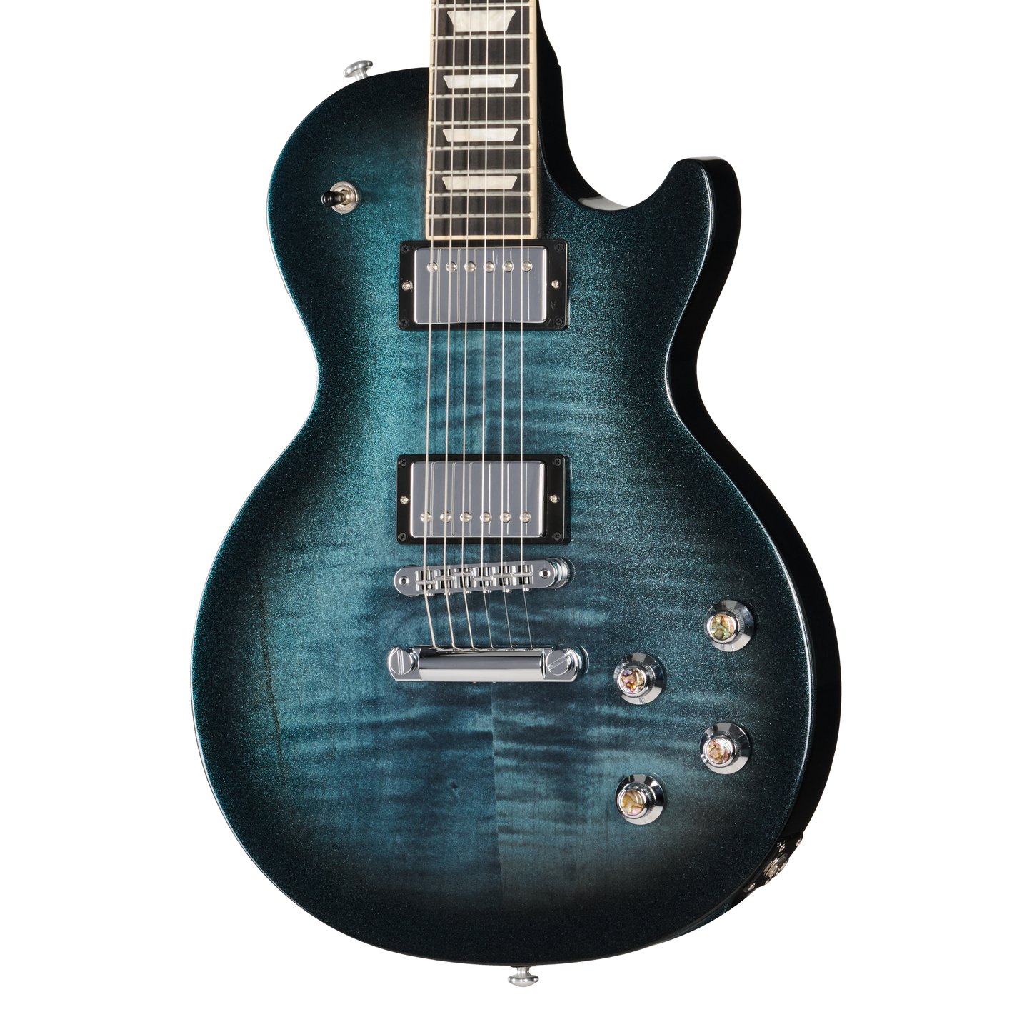Gibson Mod™ Collection Les Paul Studio Session, Sparkling Midnight Teal Electric Guitar Gibson Mod™ Collection