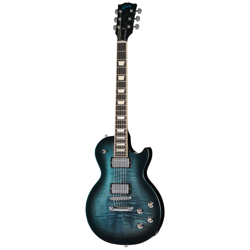 Gibson Mod™ Collection Les Paul Studio Session, Sparkling Midnight Teal Electric Guitar Gibson Mod™ Collection