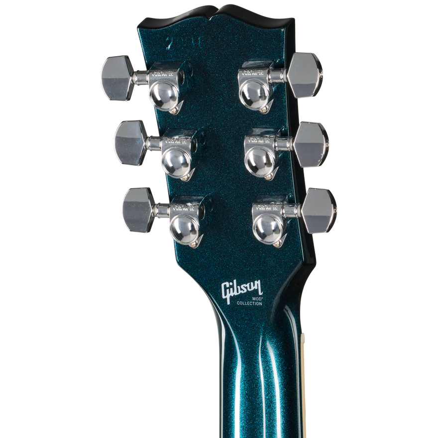 Gibson Mod™ Collection Les Paul Studio Session, Sparkling Midnight Teal Electric Guitar Gibson Mod™ Collection