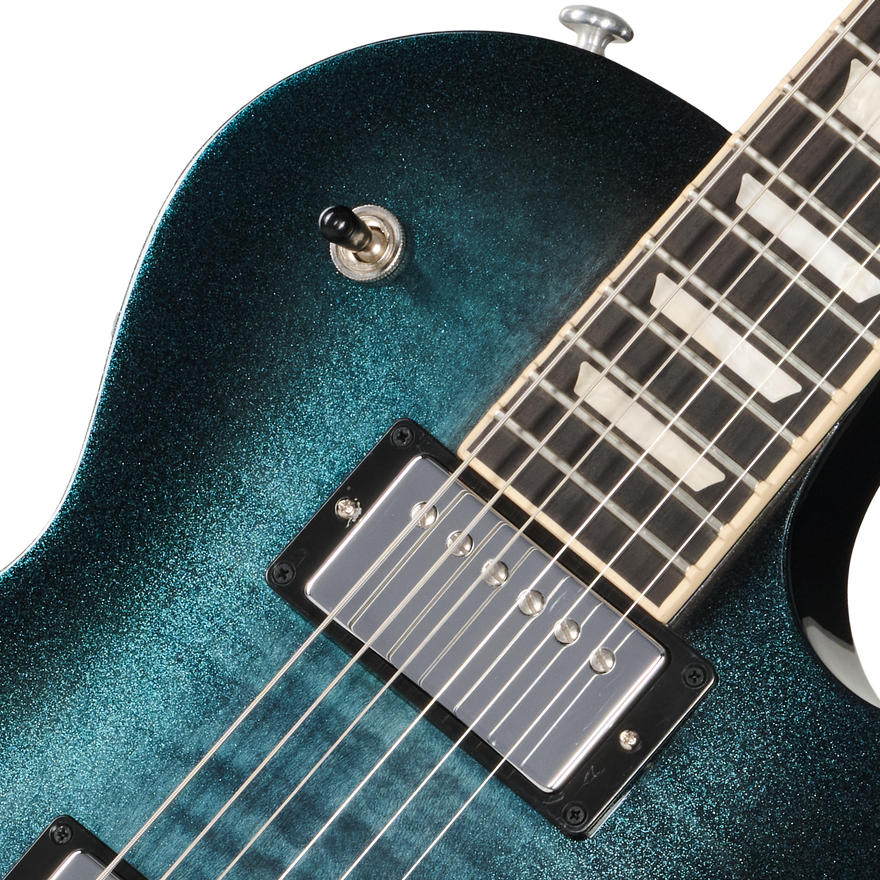 Gibson Mod™ Collection Les Paul Studio Session, Sparkling Midnight Teal Electric Guitar Gibson Mod™ Collection