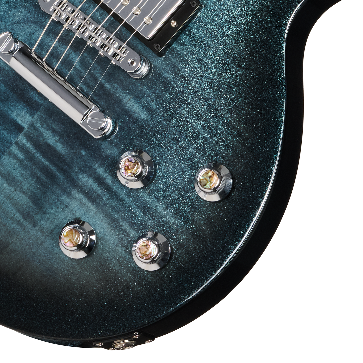 Gibson Mod™ Collection Les Paul Studio Session, Sparkling Midnight Teal Electric Guitar Gibson Mod™ Collection