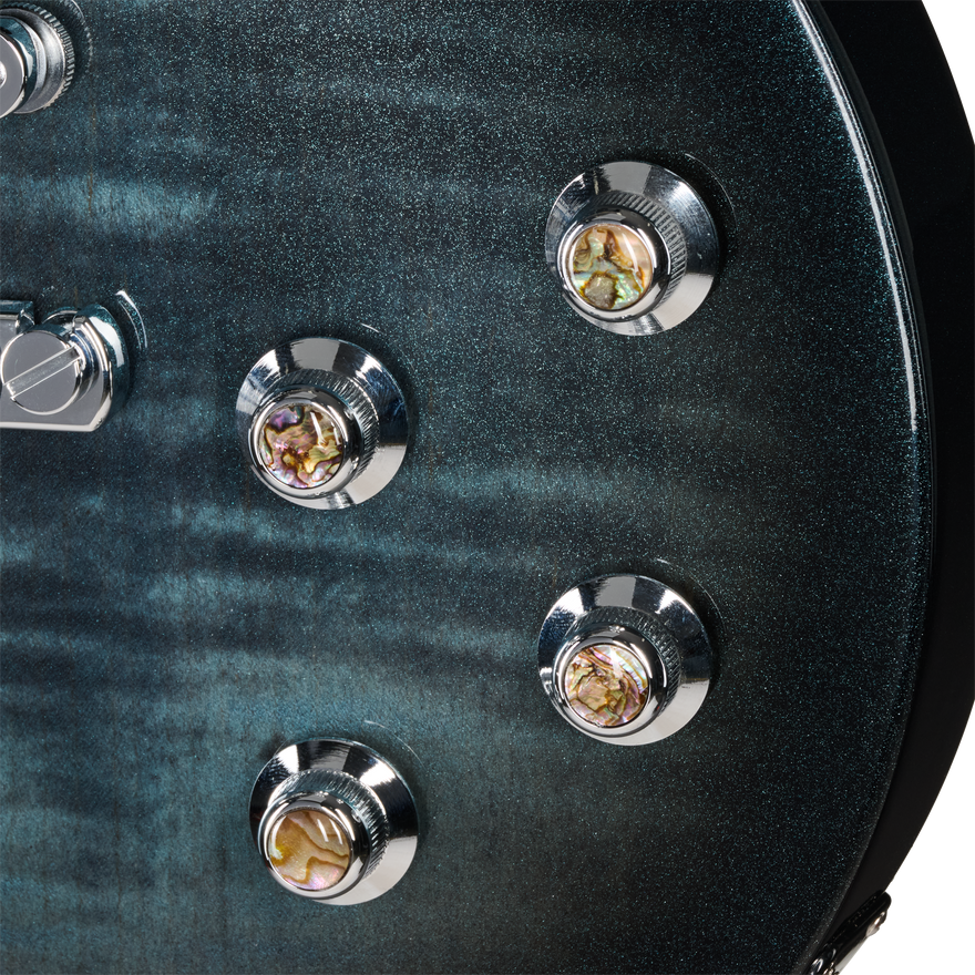 Gibson Mod™ Collection Les Paul Studio Session, Sparkling Midnight Teal Electric Guitar Gibson Mod™ Collection