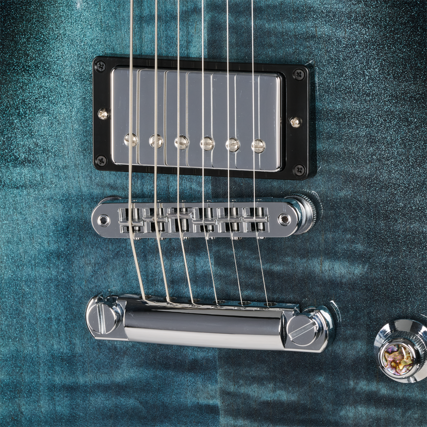 Gibson Mod™ Collection Les Paul Studio Session, Sparkling Midnight Teal Electric Guitar Gibson Mod™ Collection