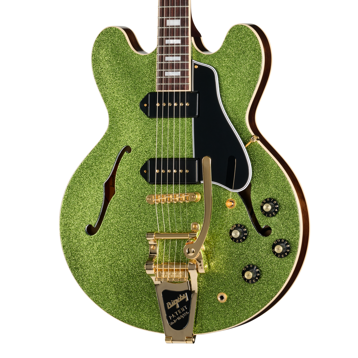 Gibson Mod™ Collection ES-330, Chartreux Sparkle Electric guitar Gibson Mod™ Collection