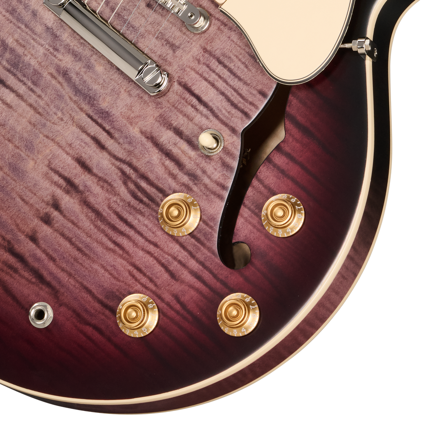 Gibson Mod™ Collection ES-335 Figured, Crimson Vignette Electric Guitar Gibson Mod™ Collection