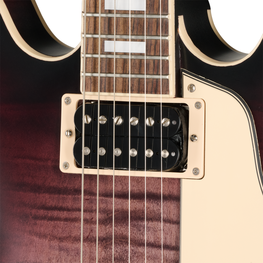 Gibson Mod™ Collection ES-335 Figured, Crimson Vignette Electric Guitar Gibson Mod™ Collection