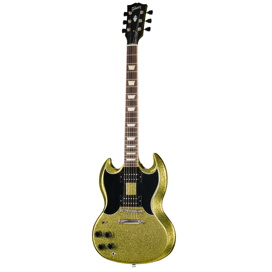 Gibson Mod™ Collection SG Standard '61, Left-Handed, BluBRRRy Gold Electric Guitar Gibson Mod™ Collection