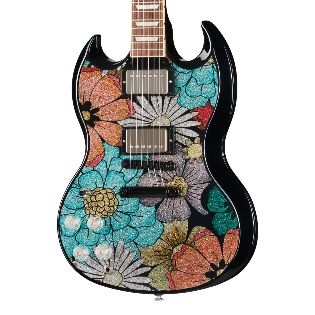 Gibson Mod™ Collection SG Standard, Left-Handed, Flower Power Electric Guitar Gibson Mod™ Collection