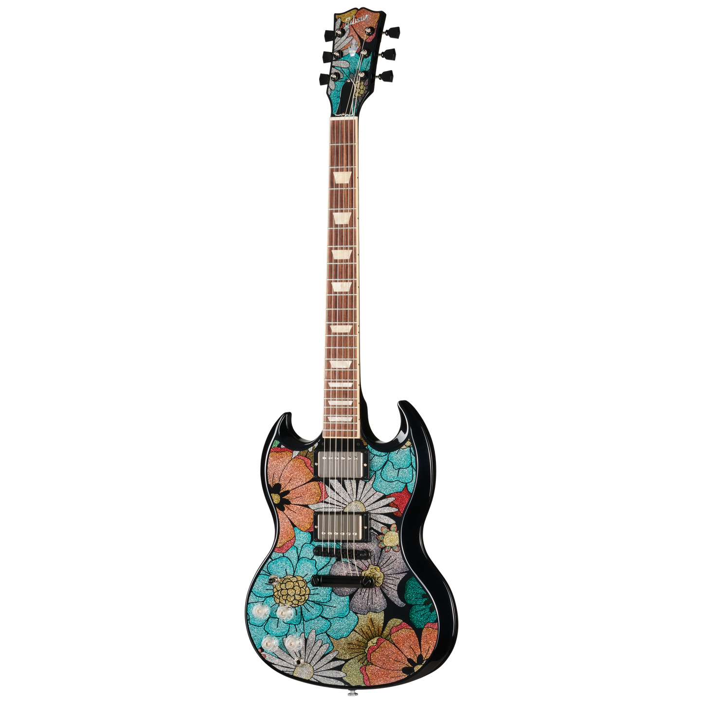 Gibson Mod™ Collection SG Standard, Left-Handed, Flower Power Electric Guitar Gibson Mod™ Collection