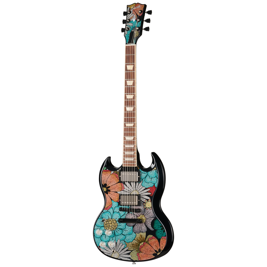 Gibson Mod™ Collection SG Standard, Left-Handed, Flower Power Electric Guitar Gibson Mod™ Collection