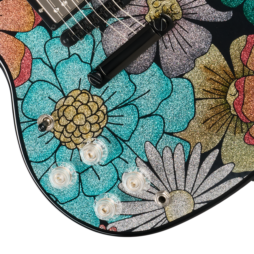 Gibson Mod™ Collection SG Standard, Left-Handed, Flower Power Electric Guitar Gibson Mod™ Collection