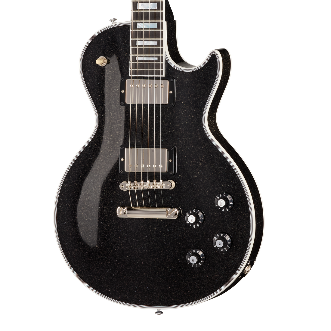 Gibson Mod™ Collection 1968 Les Paul Custom Reissue, Graphite Galaxy Electric Guitar Gibson Mod™ Collection