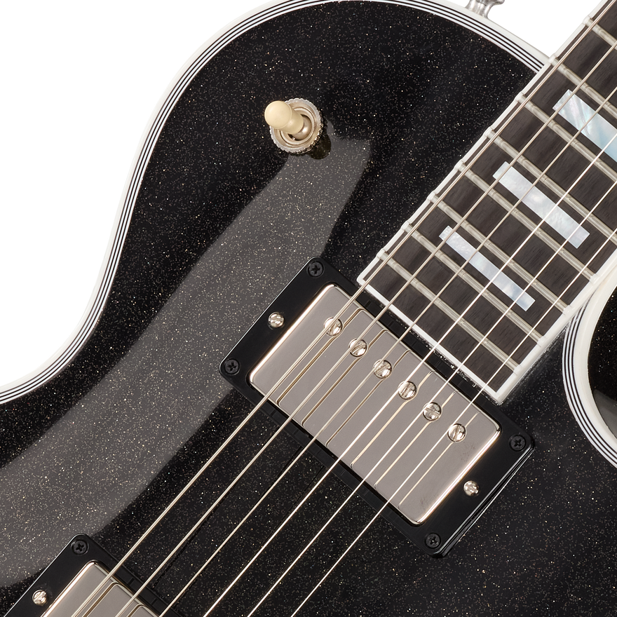 Gibson Mod™ Collection 1968 Les Paul Custom Reissue, Graphite Galaxy Electric Guitar Gibson Mod™ Collection