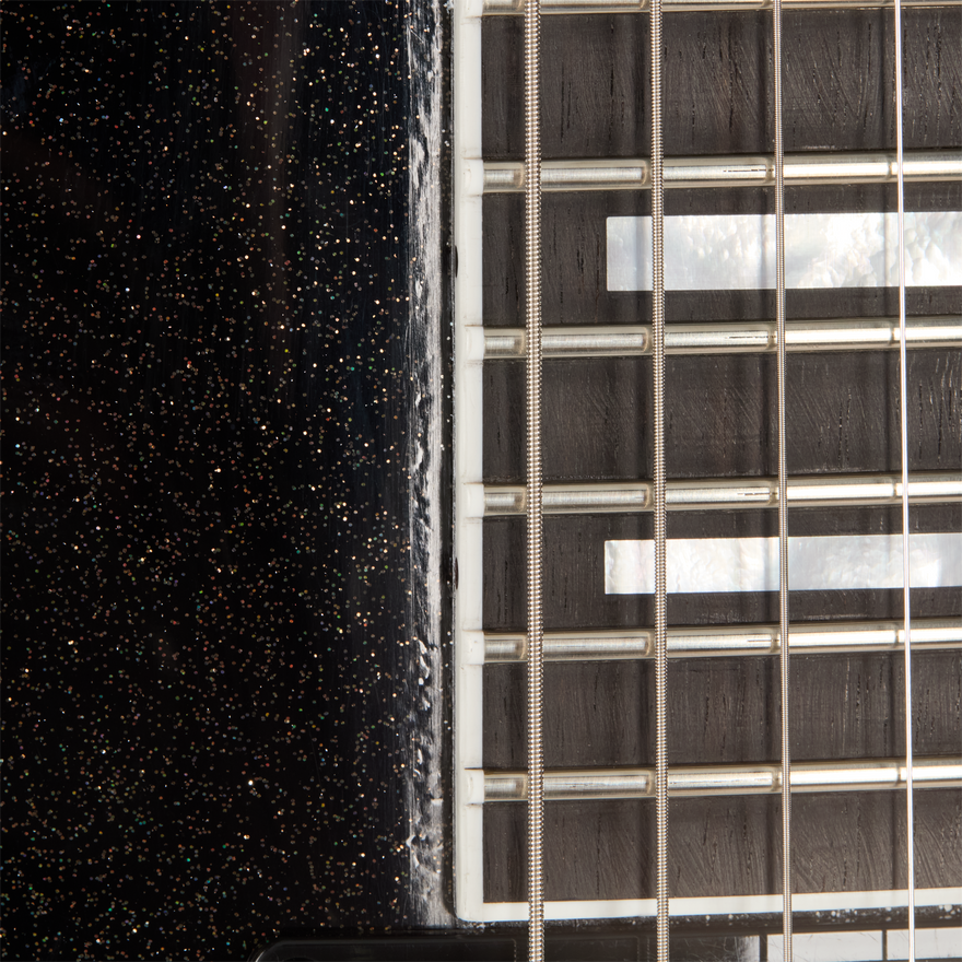 Gibson Mod™ Collection 1968 Les Paul Custom Reissue, Graphite Galaxy Electric Guitar Gibson Mod™ Collection