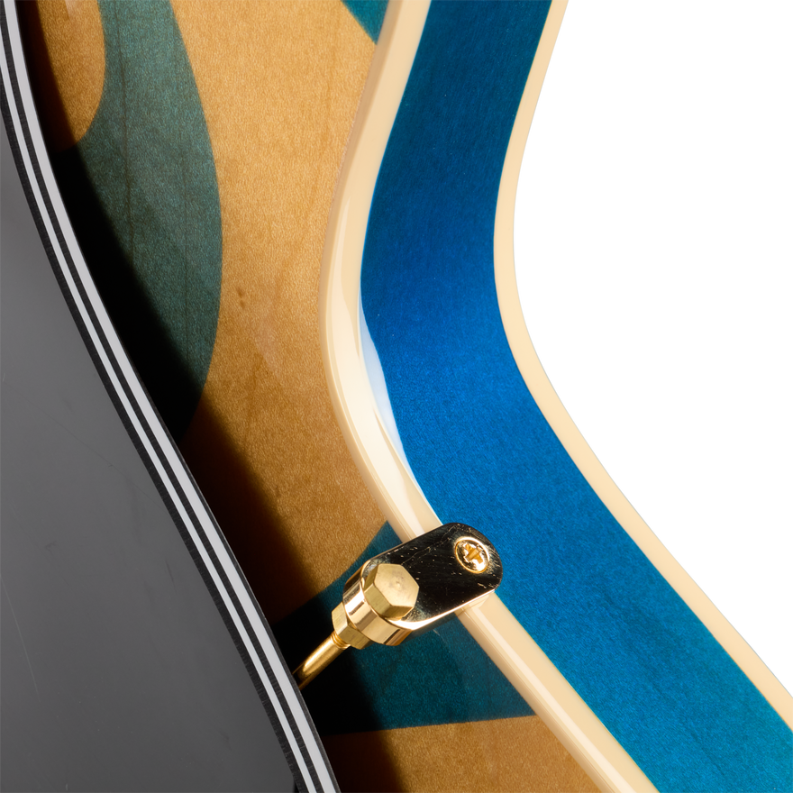 Gibson Mod™ Collection ES-330, Aqua Shag Electric Guitar Gibson Mod™ Collection