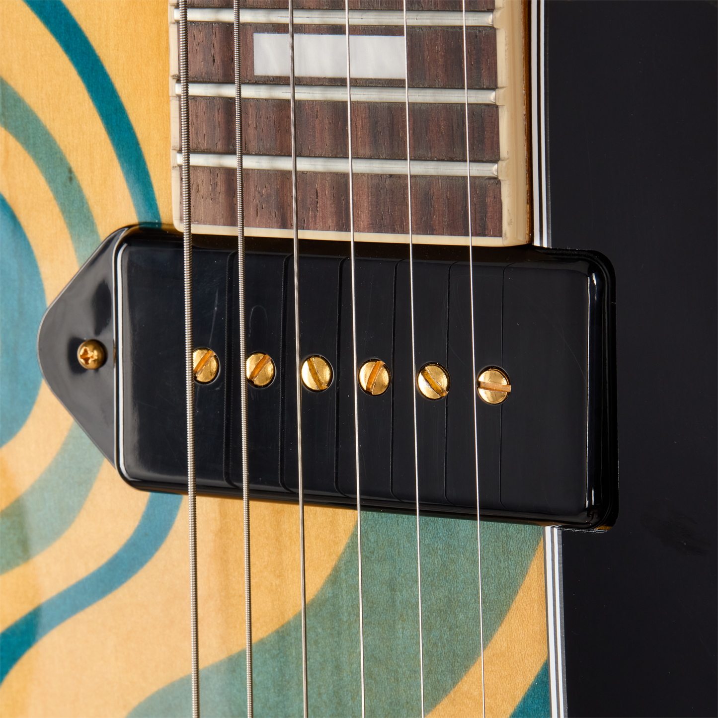 Gibson Mod™ Collection ES-330, Aqua Shag Electric Guitar Gibson Mod™ Collection