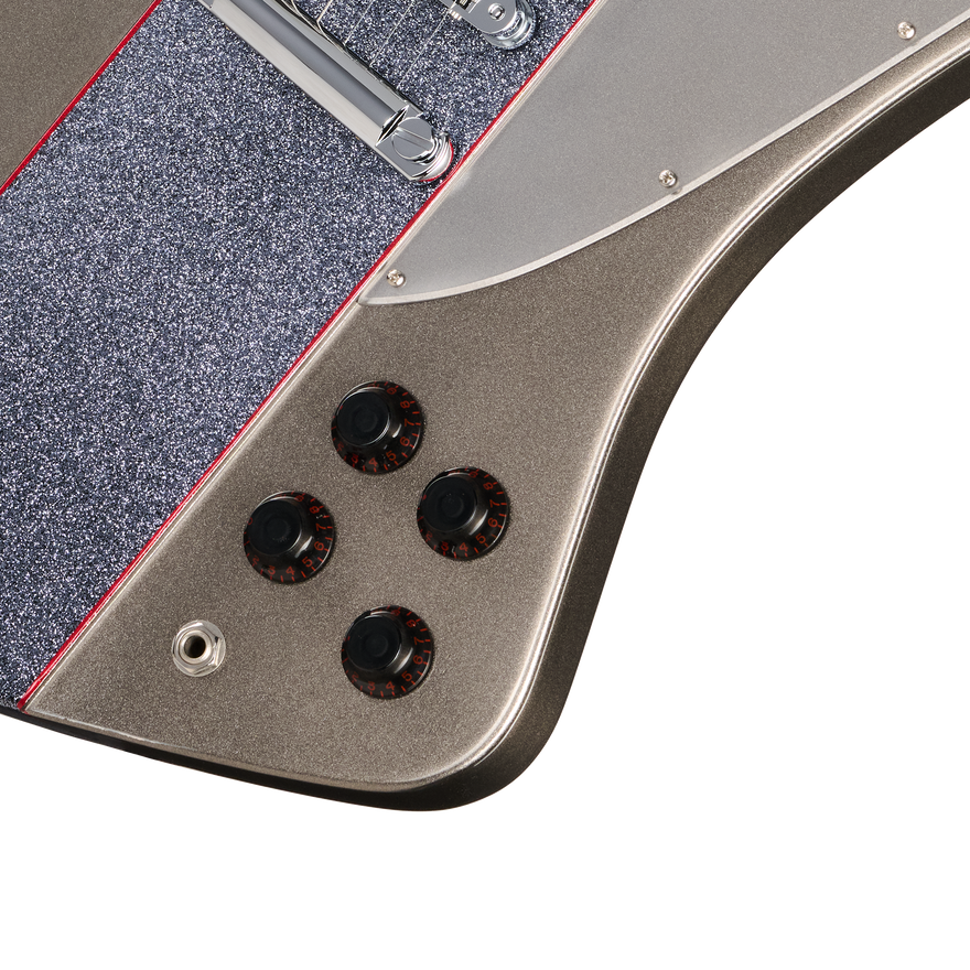 Gibson Mod™ Collection Firebird Platypus, Space Invader Graphite Electric Guitar Gibson Mod™ Collection