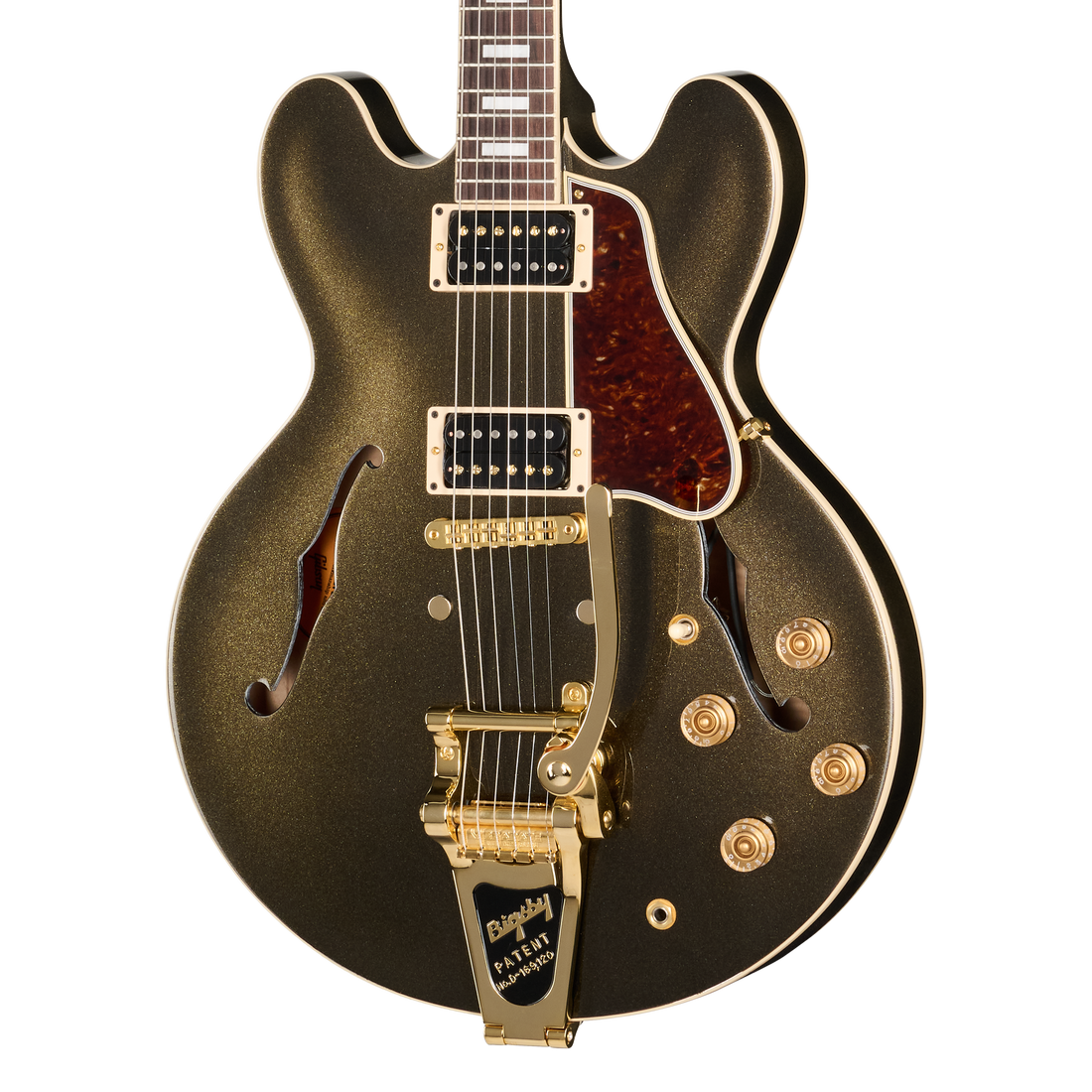 Gibson Mod™ Collection ES-335, Midnight Brass Electric Guitar Gibson Mod™ Collection