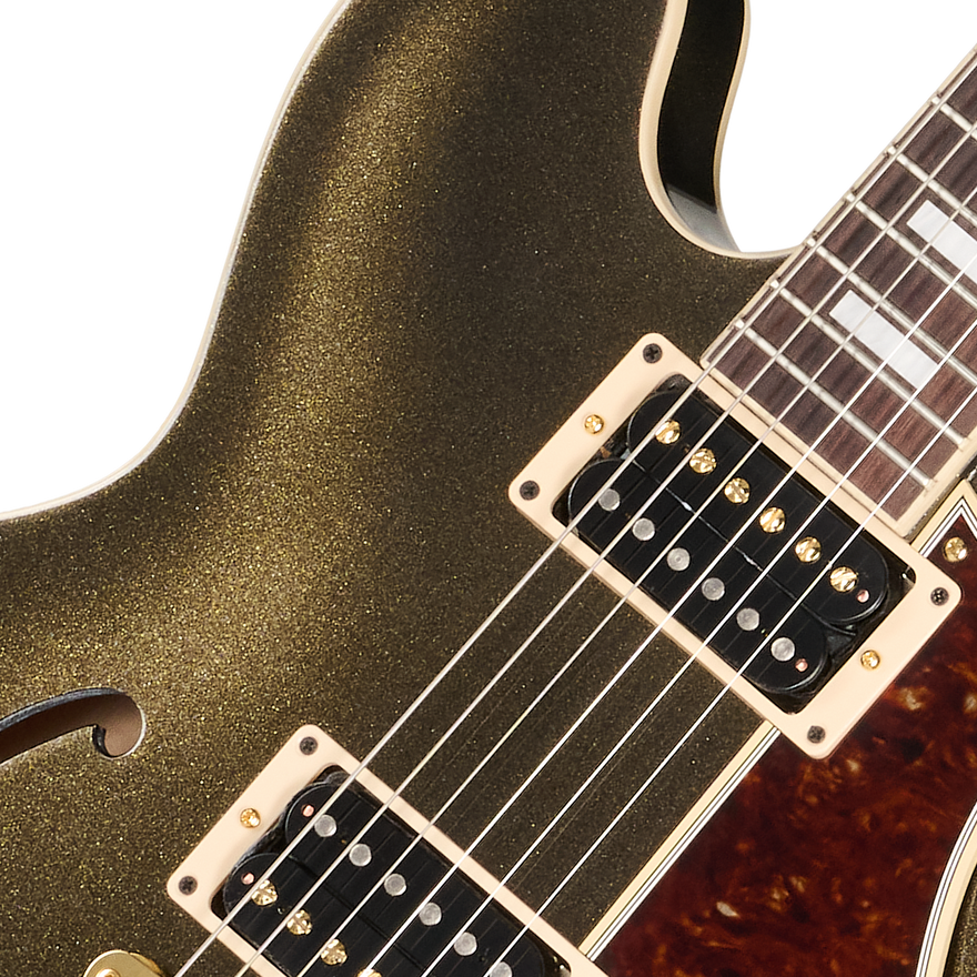 Gibson Mod™ Collection ES-335, Midnight Brass Electric Guitar Gibson Mod™ Collection