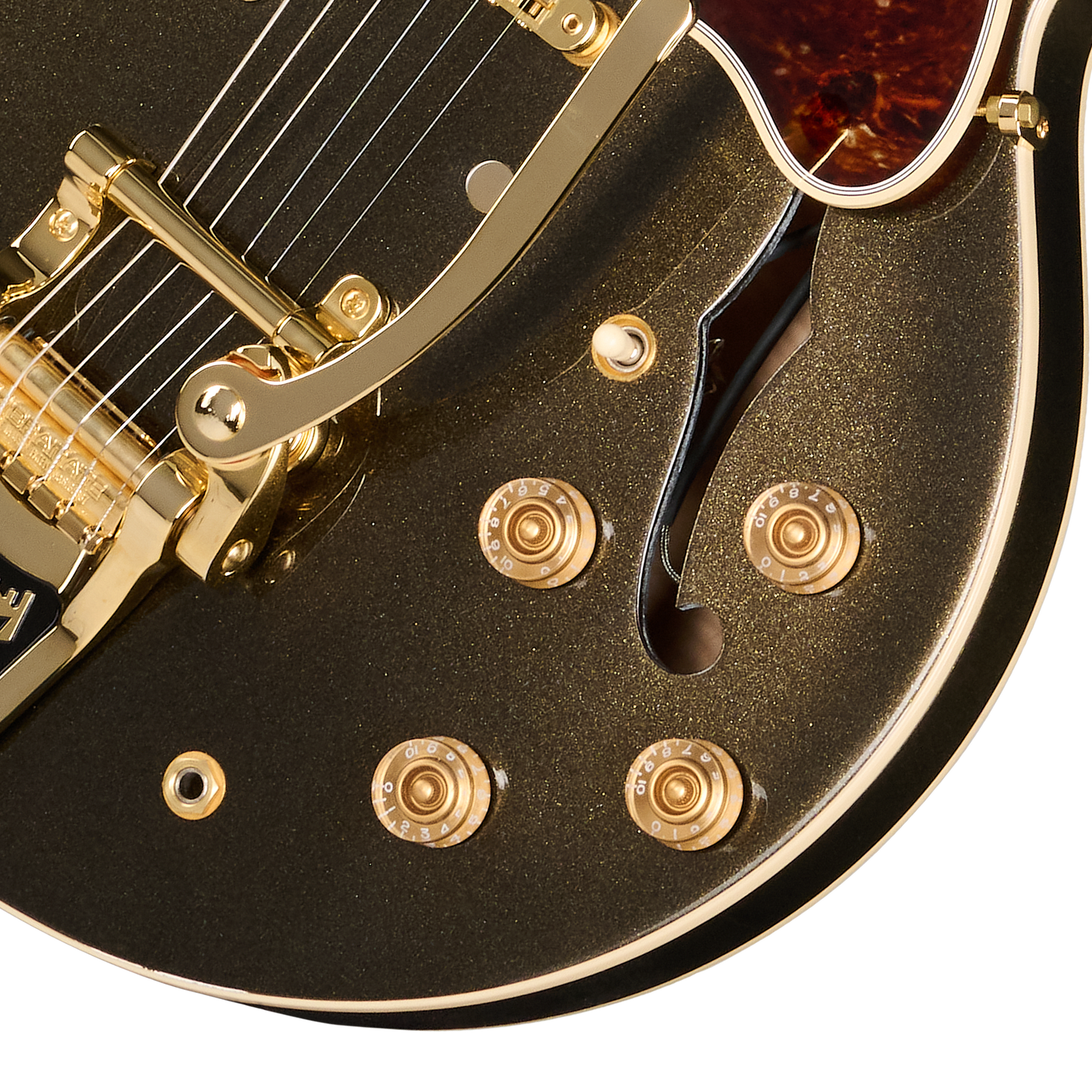 Gibson Mod™ Collection ES-335, Midnight Brass Electric Guitar Gibson Mod™ Collection