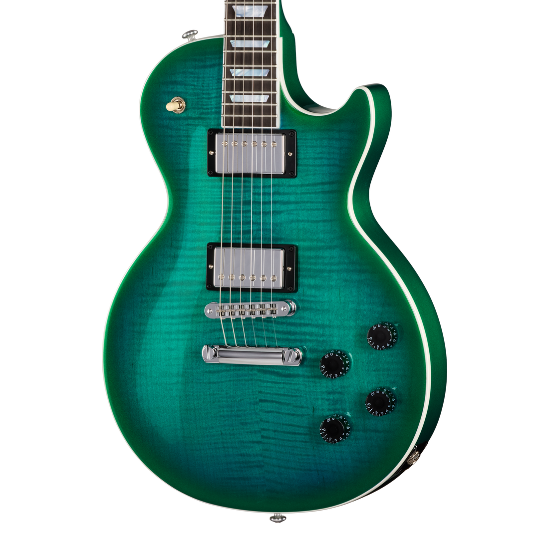 Gibson Mod™ Collection Les Paul Modern Figured, Dramatic Aquatic Electric Guitar Gibson Mod™ Collection