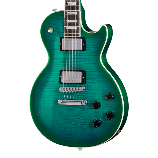 Gibson Mod™ Collection Les Paul Modern Figured, Dramatic Aquatic Electric Guitar Gibson Mod™ Collection