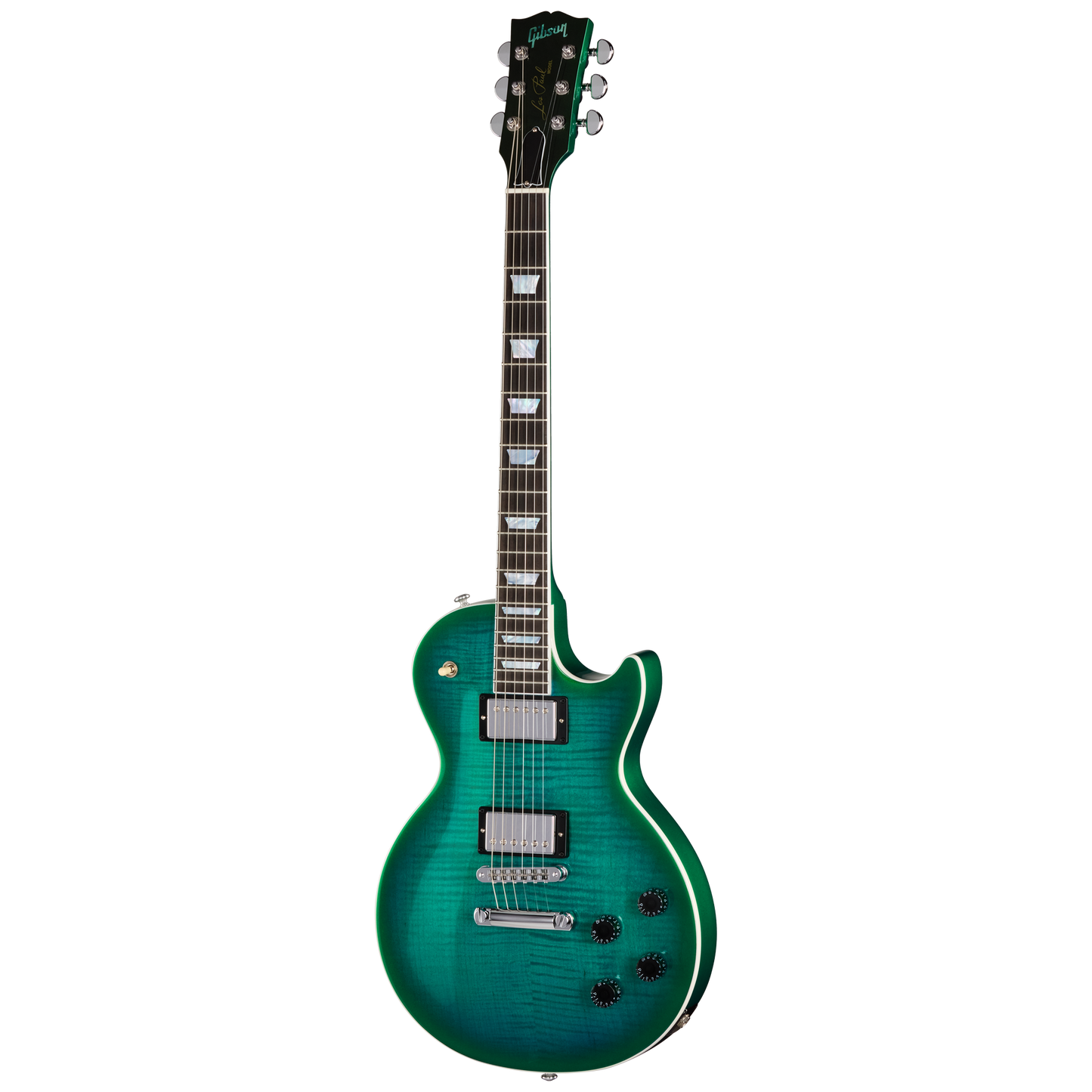 Gibson Mod™ Collection Les Paul Modern Figured, Dramatic Aquatic Electric Guitar Gibson Mod™ Collection