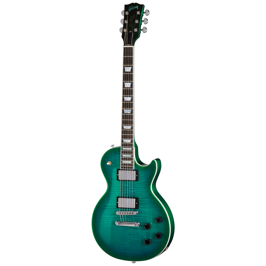 Gibson Mod™ Collection Les Paul Modern Figured, Dramatic Aquatic Electric Guitar Gibson Mod™ Collection