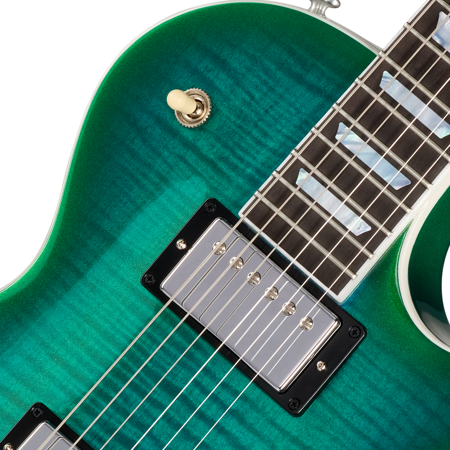 Gibson Mod™ Collection Les Paul Modern Figured, Dramatic Aquatic Electric Guitar Gibson Mod™ Collection