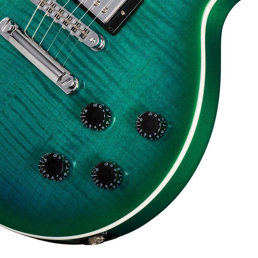 Gibson Mod™ Collection Les Paul Modern Figured, Dramatic Aquatic Electric Guitar Gibson Mod™ Collection