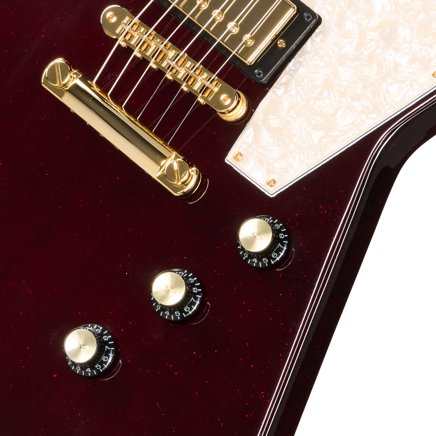 Gibson Mod™ Collection Explorer 70s, Sanguine Sparkle Electric Guitar Gibson Mod™ Collection