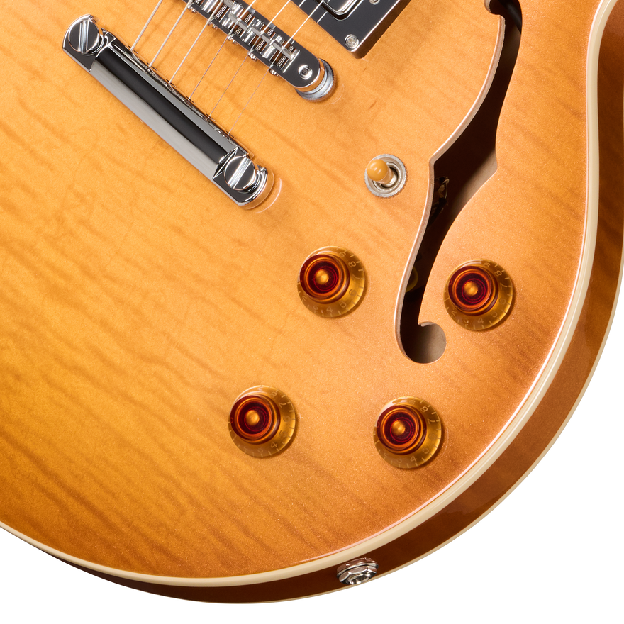 Gibson Mod™ Collection ES-339 Figured, Sparkling Mead Electric Guitar Gibson Mod™ Collection
