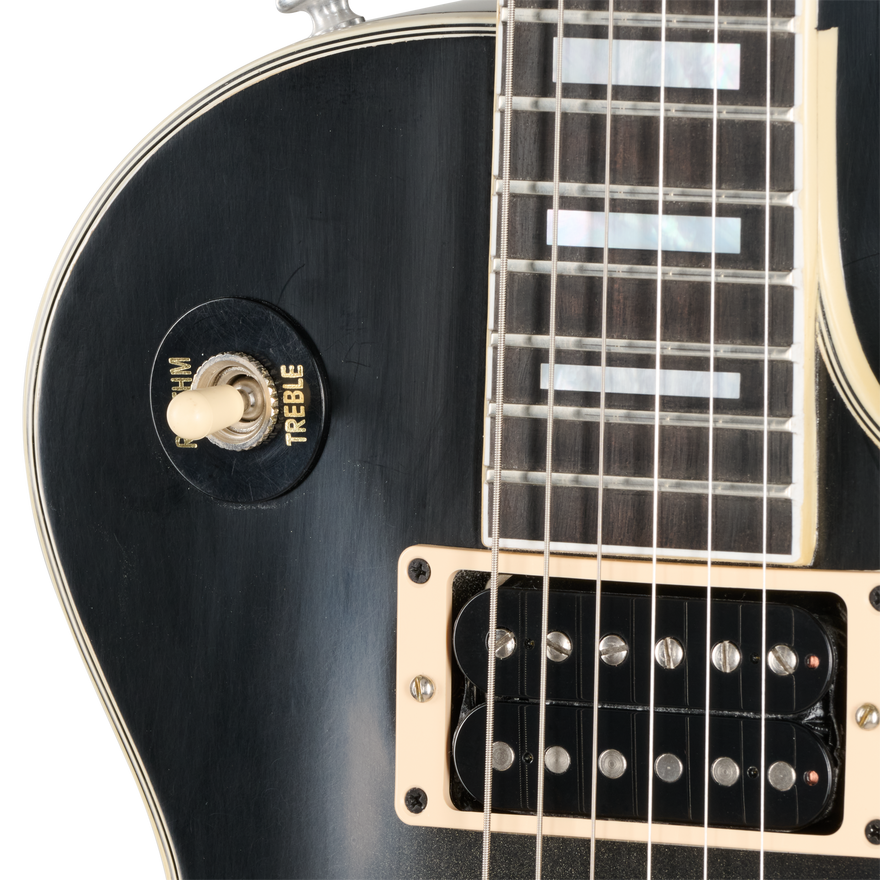 Gibson Mod™ Collection Les Paul Custom 70s, Graphite Burst Electric Guitar Gibson Mod™ Collection