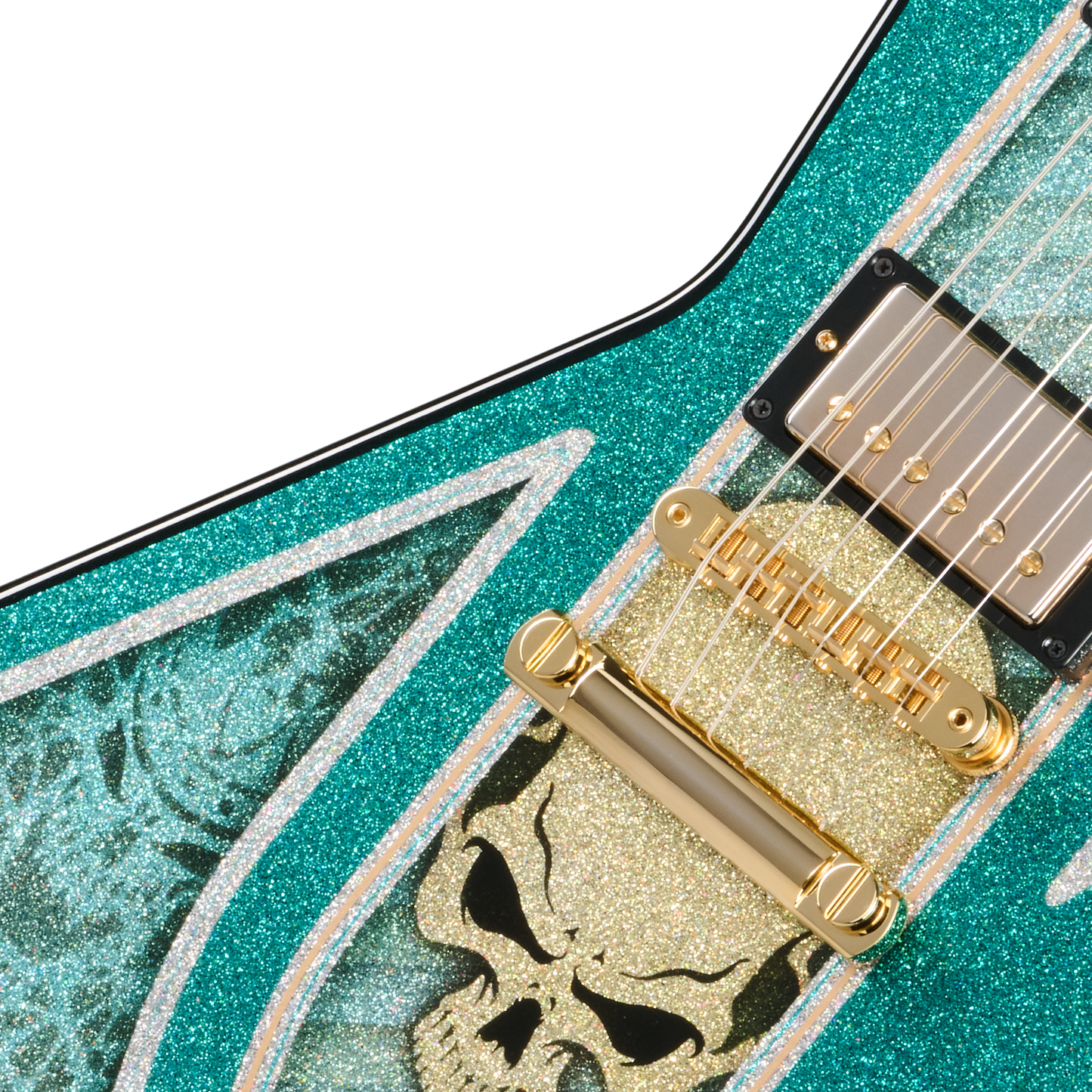 Gibson Mod™ Collection Explorer 80s, Skully Bone Face Electric Guitar Gibson Mod™ Collection