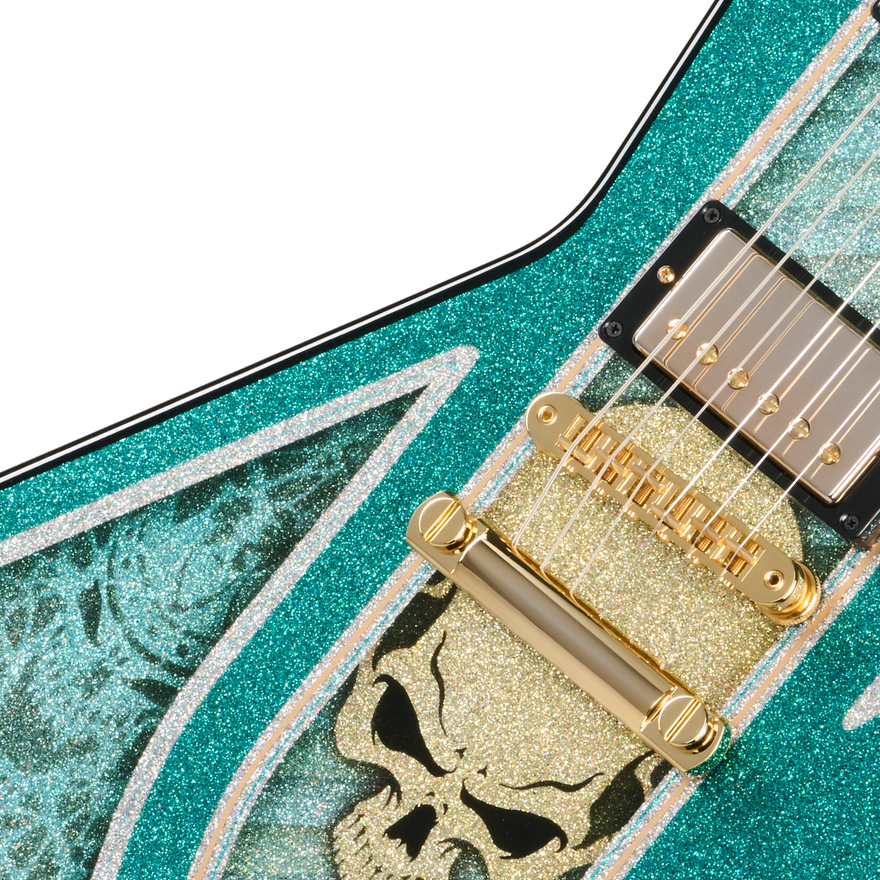 Gibson Mod™ Collection Explorer 80s, Skully Bone Face Electric Guitar Gibson Mod™ Collection