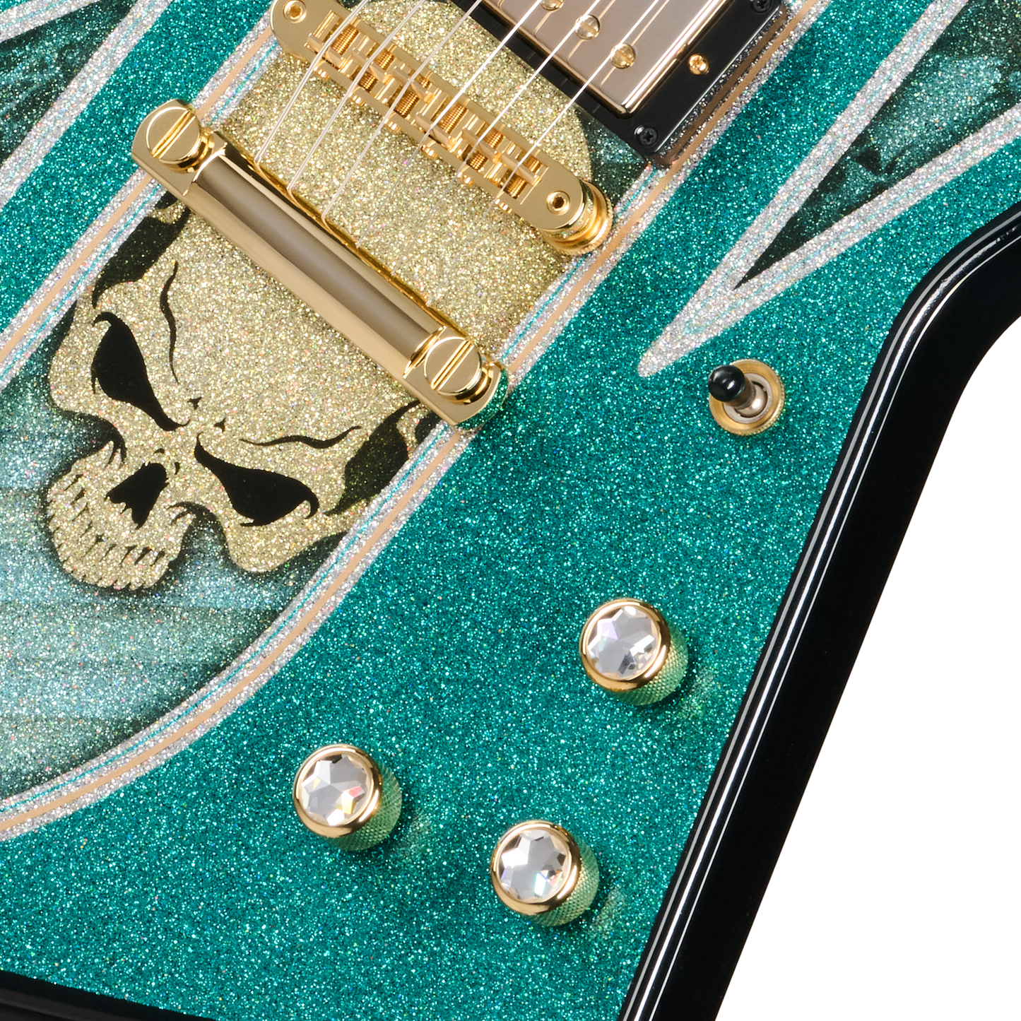Gibson Mod™ Collection Explorer 80s, Skully Bone Face Electric Guitar Gibson Mod™ Collection