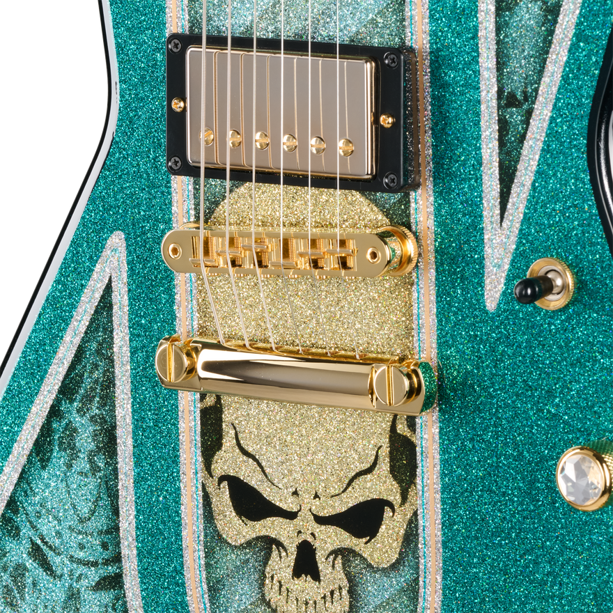 Gibson Mod™ Collection Explorer 80s, Skully Bone Face Electric Guitar Gibson Mod™ Collection