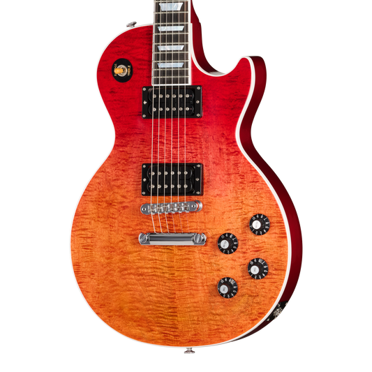 Gibson Mod™ Collection Les Paul Modern Figured, Molten Magma Fade Electric Guitar Gibson Mod™ Collection